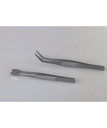 Splinter tweezers laboratory tweezers tick tweezers watchmaker tweezers anatomical set of 2