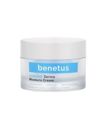 benetus ACNIOME Derma Moisture Cream 50ml / 1.69 fl oz Korean Niacinamide Moisturizer for Acne-Prone Sensitive Skin Lightweight Hydrating Cream