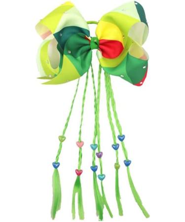 1920s Headband Handmade Hair Ropes Girl Rubber Band Cute Hair Tie Bow Knot Elastic Hair Band Women Girls Hair Accessories Headband (Size : Green) - Buy Online on GoSupps.com