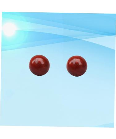 Partykindom 2pcs Wooden Handballs - Baoding Balls for Massage & Acupuncture Fitness | International Shipping Available - Buy Online on GoSupps.com