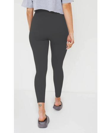 SHADOW DANCE UK Maternity Over Bump Leggings - Dark Grey | Belly Support Tights for Pregnancy - Buy Online on GoSupps.com