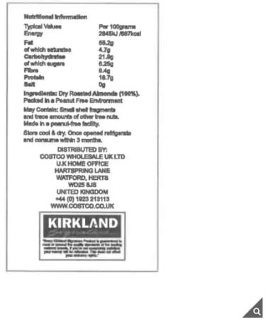 Kirkland Signature Creamy Almond Butter- Kosher - Gluten Free - Oil Separation Occurs Naturally - Stir Product Before Use - 765g - Buy Online on GoSupps.com