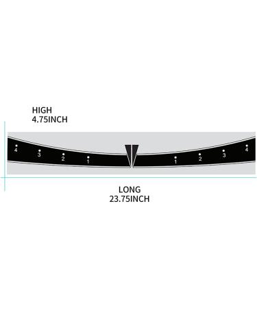 ENHUA GOLF Putt Path Trainer - Arc Golf Stroke Training Aid for Indoor & Outdoor Practice - Buy Online on GoSupps.com