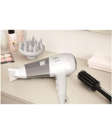 SEB Group Calor Powerline hair dryer ion booster technology for shine Thermo Control 6 speedtemperature settings concentrator diffuser CV5930C0 - Buy Online on GoSupps.com