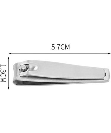 UNbit Nail Clipper Nail Clippers Nail Clippers Splash-Proof Stainless Steel Nail Clippers Manicure Supplies Multifunctional Nail Clippers(Size:Bend Small) - Buy Online on GoSupps.com