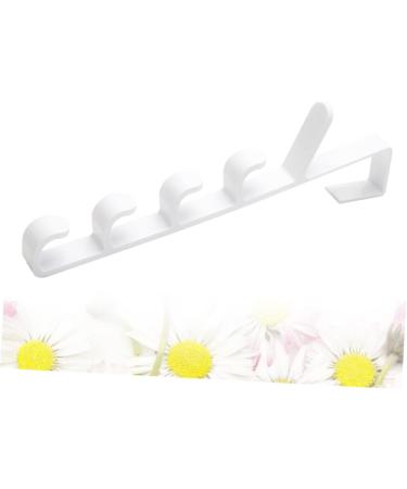 STOBAZA 4 Pcs Towel Hooks Multifunctional Hooks Door Hanging Rack Hanger Coat 2pcsx2pcs Whitex2pcs - Buy Online on GoSupps.com