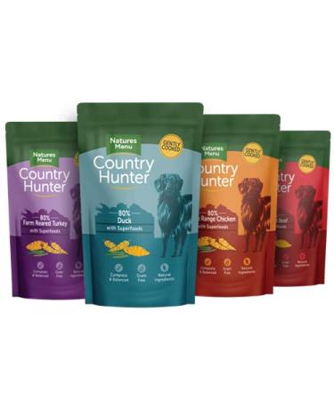 Country Hunter Superfood Selection Pouches for Dogs 12 X Pouches - 150g - Buy Online on GoSupps.com