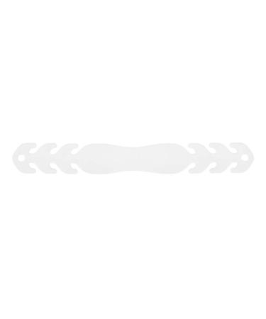 Comfortable PPE Relief Ear Pain Ear Saver Hook Straps Adjustable Strap Face Extender (Transparent)