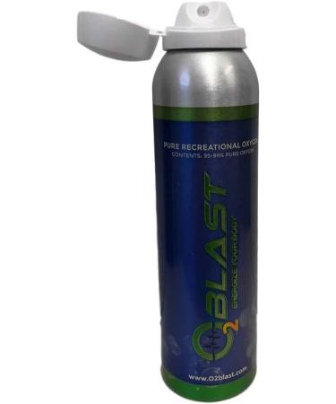 O2 Blast 4L Canisters - 99.7% Pure Oxygen Supplement for Quick Recovery & Focus - 6 Pack with Flip Top Cap - Ideal for Exercise & Travel - Buy Online on GoSupps.com