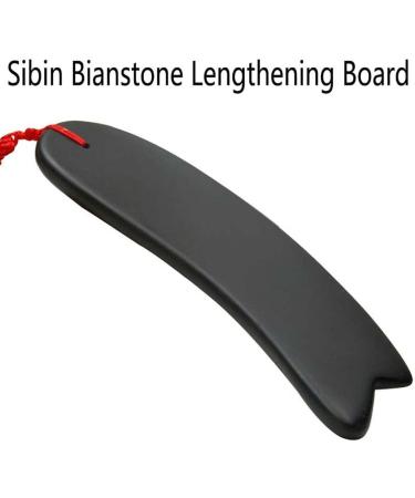 18cm Bian Stone Gua Sha Board | Natural Anti-Aging Scraping Massage Tool for Puffiness Reduction & Facial Treatment - Buy Online on GoSupps.com