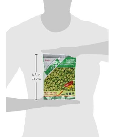 Kasugai Roasted Hot Wasabi Green Peas - Japanese Import | Spicy Snack - Buy Online on GoSupps.com