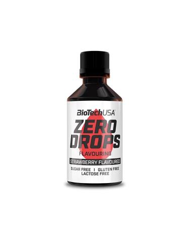BioTechUSA Biotech USA Zero Drops Flavouring 50ml Vanilla (Pack of 5)
