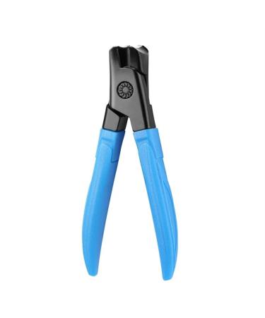Anti-Splash Nail Clippers Thick Hard Special Nail Clippers Stainless Steel Wide Mouth Nail Clippers Household Manicure Tools (Color : Blue)