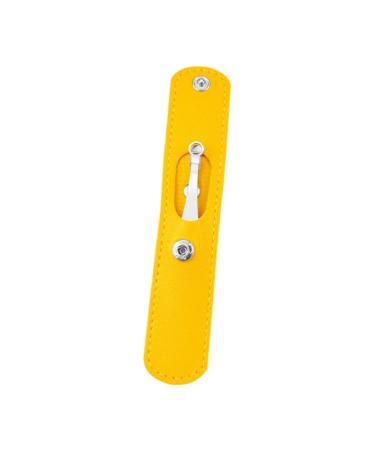 Beatifufu clip 1set case clamp practical tweezers for women nasal creative sure remote personal brow cutter portable chops pu leather care eyebrow simple tweezers
