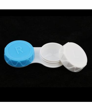 Buy HELLERY 20x Portable Contact Lens Containers - Travel Care Set in Blue | International Shipping Available - Buy Online on GoSupps.com