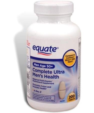Equate Complete Ultra Men's Health - 200 Tablets - Buy Online on GoSupps.com