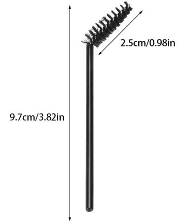 dijiusidy 50 Pieces Eyelash Spooly Brush Single-use Lashes Wand Handle Cleaning Comb Accessories Eyebrow Brushes Lash Extension Big - Buy Online on GoSupps.com