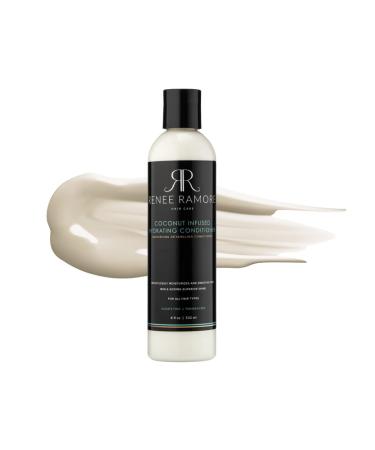 Coconut Infused Hydrating Conditioner with Keratin & Argan Oil - Promotes Hair Growth for All Hair Types - 8 fl oz - Buy Online on GoSupps.com