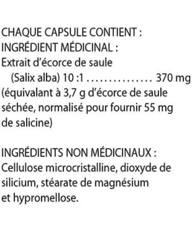 Flora Health Pain-Away - Willow Bark Extract Original Source of ASA Traditionally Used in Herbal Medicine Natural Way to Relieve Minor Aches and Pains Gluten-Free Vegan - 30 Vegetarian - Buy Online on GoSupps.com