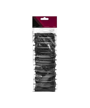 GLAMSA 12 perming rods Curling hairdressing DIY tool for hair styling Hair curling with zero heat damage Ideal for home or salon use (Black 16MM)