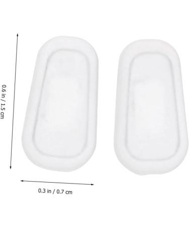 Healeved 40 Pairs Glasses Nose Pads | Replacement Cushions for Comfort & Protection | Slide-Resistant Transparent 1.4x0.8cm - Buy Online on GoSupps.com