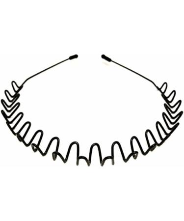 CLSSLVVBN Headbands for Men Wavy Hairband Spring Hair Hoop Non Slip Reliable Beauty Tools Gifts Outdoor Sports Fashion Yoga Bathing Type 6 - Buy Online on GoSupps.com