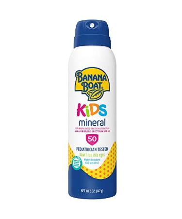 Buy Banana Boat Mineral Kids Sunscreen C-Spray SPF 50 - 5 Ounce | Best International Shipping - Buy Online on GoSupps.com