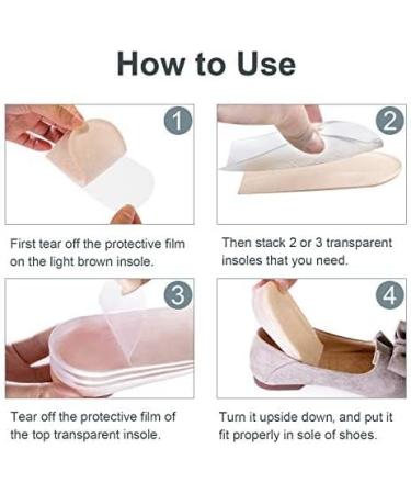 Welnove Adjustable Orthopedic Heel Lift - Premium Heel Pads for Leg Length Discrepancies Heel Spurs Pain Relief & Sports Injuries - Buy Online on GoSupps.com