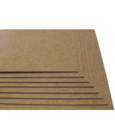 250 Sheets Chipboard 24pt (Point) 4 X 6 Inches Light Weight Photo Card Frame Size .024 Caliper Thickness Cardboard Craft Packaging Brown Kraft Paper Board 4x6  250 Sheets - Buy Online on GoSupps.com