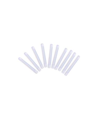 Uonlytech 5 pairs Anti-slip handle for glasses brackets Accessories for anti-slip glasses Bone made of silicone anti-glasses accessories white handling medium white