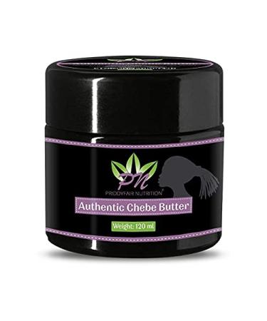 Chebe Hair Butter 120g Made with Organic Shea Butter Natural Hair Oils & Chebe Powder | Hair Growth Retention Cream for Split Ends Afro Hair Butter Products for All Hair Types by Priddyfair Nutrition 120.00 g (Pack of 1)