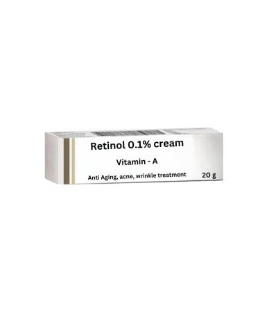 Retinol Cream 0.1 20 grams with Vitamin A Skin tightining Anti Aging cream
