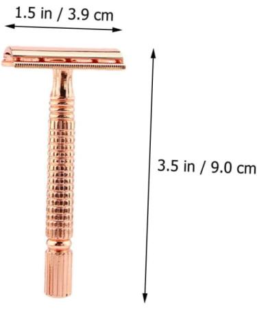 Doitool Bald Head Razor for Men - Double-Sided Metal Beard & Face Razor | Sorthager - Precision Grooming Tool for Smooth Shave - Buy Online on GoSupps.com