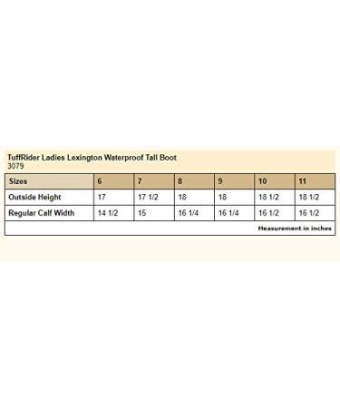 TuffRider Women's Lexington Waterproof Tall Boots | 6 Shaft | Chocolate/Fawn | Size 8 - Buy Online on GoSupps.com