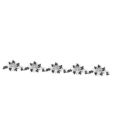 minkissy pearl flower comb Bride hair side comb Wedding hair comb hair combs for wedding flower hair decor wedding rhinestones bridesmaid halloween hair Halloween