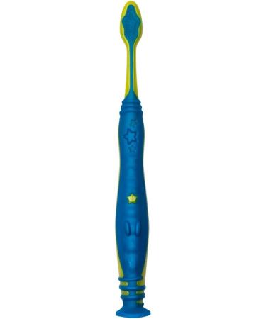 Colgate Minions Toothbrush with Suction Cup Tongue Cleaner 5+ Years Extra Soft - Pack of 6 | Colors Vary - Buy Online on GoSupps.com