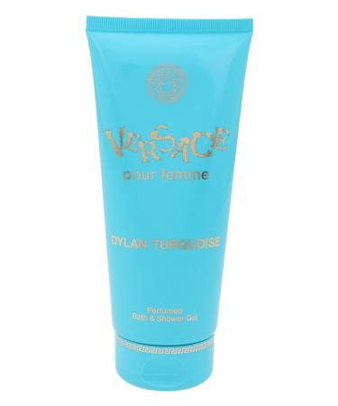 Versace Pour Femme Dylan Turquoise Shower Gel 6.7 oz | Luxurious Fragrance for Women - Buy Online Now - Buy Online on GoSupps.com