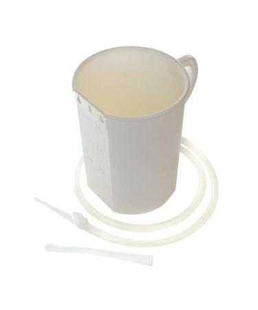 Behrend Irrigator Set Colon Irrigation Colon Cleansing Graduated PP White 2 Liters