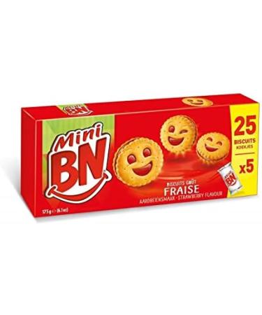 BN - Mini Strawberry 5 Pouches 175G - Pack of 4 - Special Offer - Buy Online on GoSupps.com