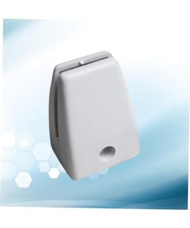 NUOBESTY 2pcs Screen Clips with Screws Desk Partition Clamp Glass Partition Clamp Cut Off Simple Glass Clip White medium - Buy Online on GoSupps.com