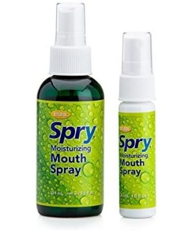 Xlear Spry Aloe Vera Moisturizing Mouth Spray 4.5oz - Pack of 2 - Buy Online on GoSupps.com