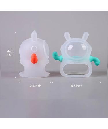 Space Rabbit Gloves Teether - Anti-Drop Silicone Toy for 3+ Months Infants - BPA-Free Baby Chew Toy in Translucent Yellow - Buy Online on GoSupps.com