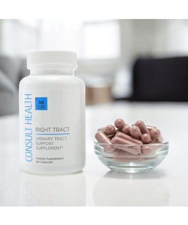 Consult Beaute Right Tract - PACran Natural Cranberry Fruit Supplement for UTI Avoidance and Relief Urinary Tract and Bladder Health - Clinically Studied Ingredients - D-Mannose Pills - 60 Count - Buy Online on GoSupps.com