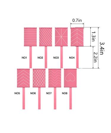 8-Piece Cat Eye Gel Polish Tool Set for DIY Nail Art - Magnetic 3D Plastic Tools for Salon & Home - Buy Online on GoSupps.com