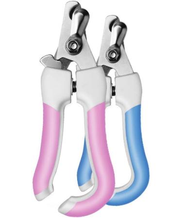PSGS Professional Pet Nail Clippers Dog Cat Stainless Steel Two-Color Labor-Saving Nail Clippers Convenient Beauty Cleaning Supplies (Color : Give Sharpener Pink) - Buy Online on GoSupps.com