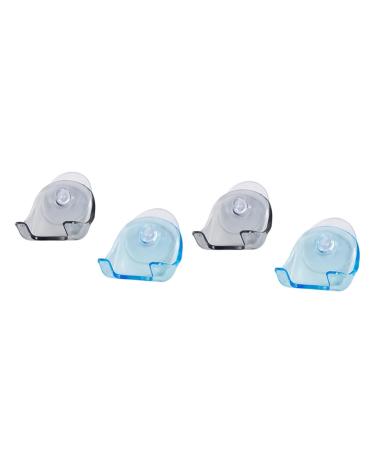 Alipis 4 pieces of razor storage self -adhesive hook shower suction hook hooks with suction cups for the shower razor hanger hanger shower hook shower hooks dropping shipping organizer