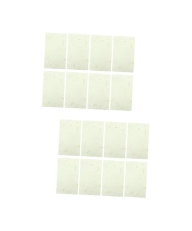 Lurrose 80 sheets Natural Chinese for Letter Brush Elegant Writing Calligraphy Unique Manual Supplies