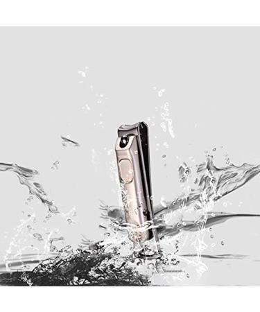 Desikixudy Stainless Steel Portable Nail Clippers Adult Manicure Scissors with Embedded File Single Manicure Tool - Buy Online on GoSupps.com