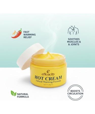 Eficacity Hot Cream - Natural Warming Formula by Robutop - Buy Online on GoSupps.com