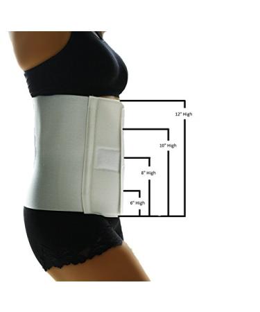 Anti-Roll Hospital Grade Abdominal Binder - Hernia Support & Surgical Binder (62-74 inch Waist - Buy Online on GoSupps.com